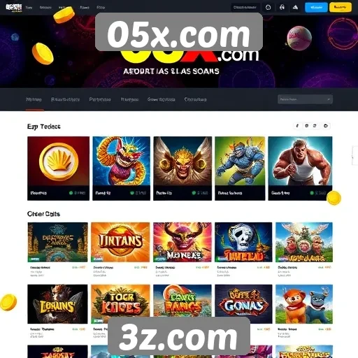 Estudo sobre a evolução de 05x.com no setor de jogos